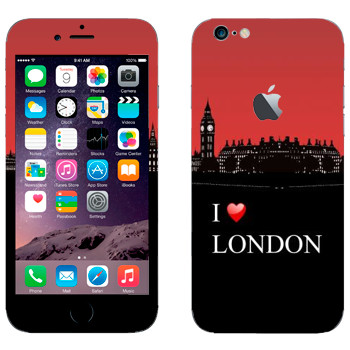   «I love London»   Apple iPhone 6/6S