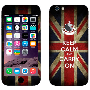   «Keep calm and carry on»   Apple iPhone 6/6S
