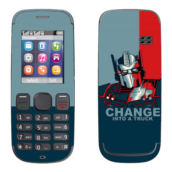   « : Change into a truck»   Nokia 100, 101