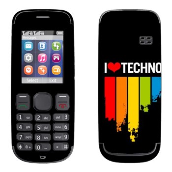   «I love techno»   Nokia 100, 101