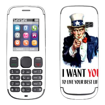   « : I want you!»   Nokia 100, 101