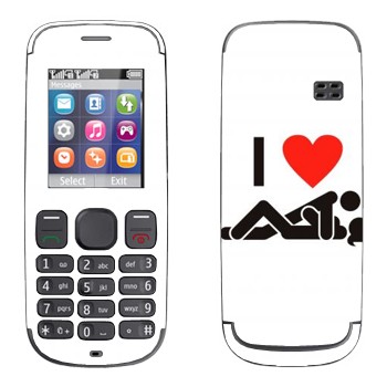  « I love sex»   Nokia 100, 101