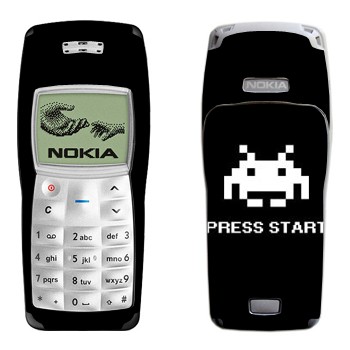   «8 - Press start»   Nokia 1100, 1101