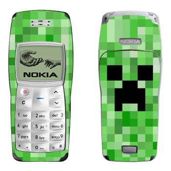   «Creeper face - Minecraft»   Nokia 1100, 1101