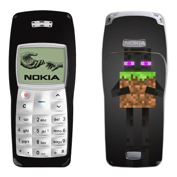   «Enderman - Minecraft»   Nokia 1100, 1101