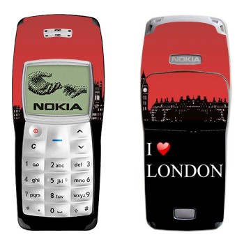   «I love London»   Nokia 1100, 1101