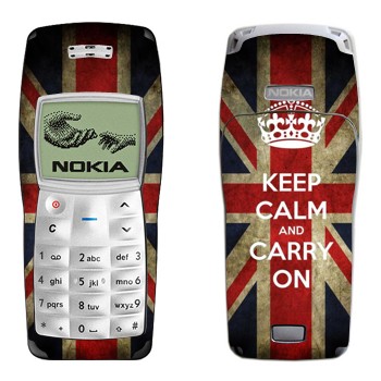   «Keep calm and carry on»   Nokia 1100, 1101