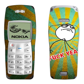   «Fuck yea»   Nokia 1100, 1101