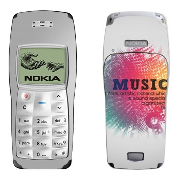   « Music   »   Nokia 1100, 1101