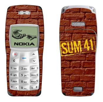   «- Sum 41»   Nokia 1100, 1101