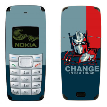   « : Change into a truck»   Nokia 1110, 1112