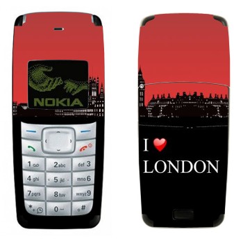   «I love London»   Nokia 1110, 1112