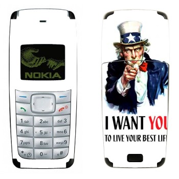   « : I want you!»   Nokia 1110, 1112