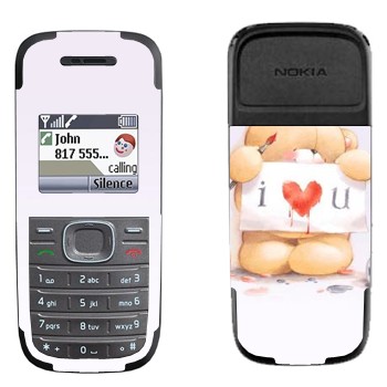   «  - I love You»   Nokia 1200, 1208