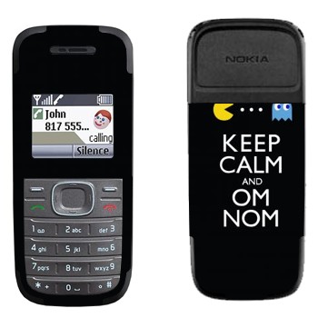   «Pacman - om nom nom»   Nokia 1200, 1208