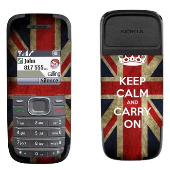   «Keep calm and carry on»   Nokia 1200, 1208
