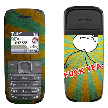   «Fuck yea»   Nokia 1200, 1208