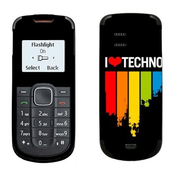   «I love techno»   Nokia 1202