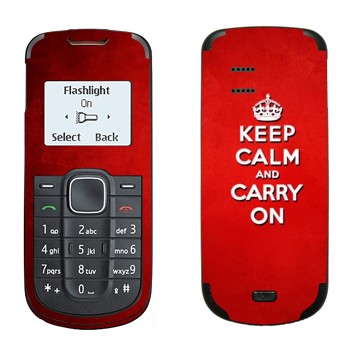   «Keep calm and carry on - »   Nokia 1202