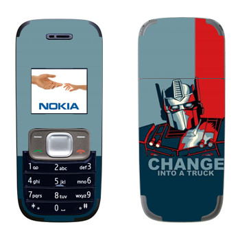   « : Change into a truck»   Nokia 1209