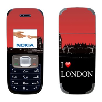  «I love London»   Nokia 1209