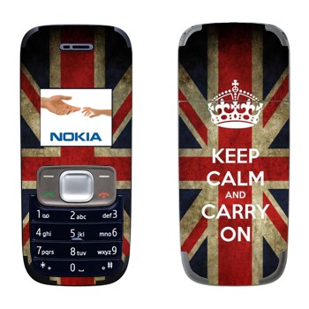   «Keep calm and carry on»   Nokia 1209