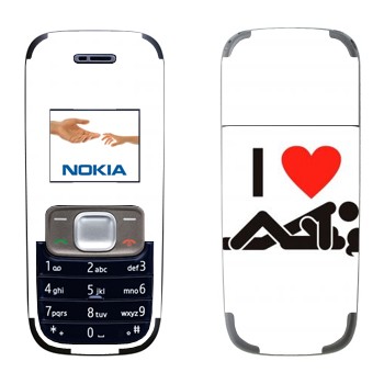   « I love sex»   Nokia 1209