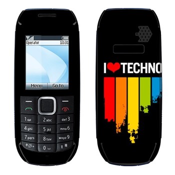   «I love techno»   Nokia 1616