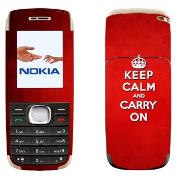   «Keep calm and carry on - »   Nokia 1650