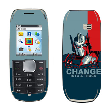   « : Change into a truck»   Nokia 1800