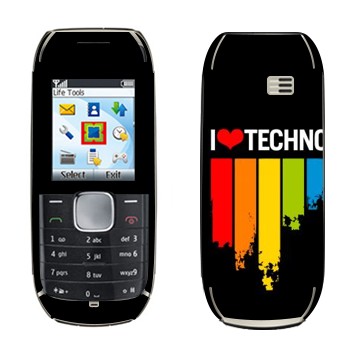   «I love techno»   Nokia 1800