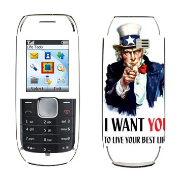   « : I want you!»   Nokia 1800