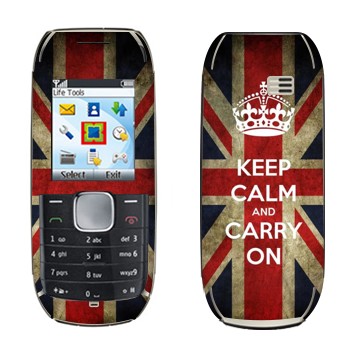   «Keep calm and carry on»   Nokia 1800