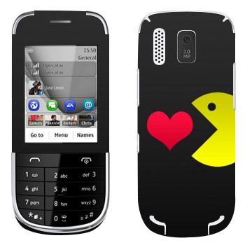   «I love Pacman»   Nokia 202 Asha