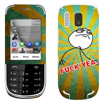   «Fuck yea»   Nokia 202 Asha