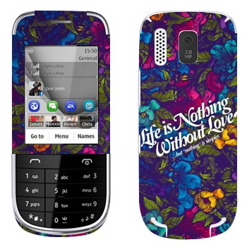   « Life is nothing without Love  »   Nokia 203 Asha
