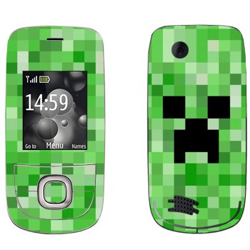   «Creeper face - Minecraft»   Nokia 2220