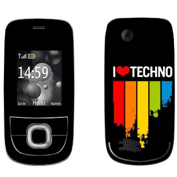   «I love techno»   Nokia 2220
