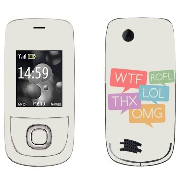   «WTF, ROFL, THX, LOL, OMG»   Nokia 2220