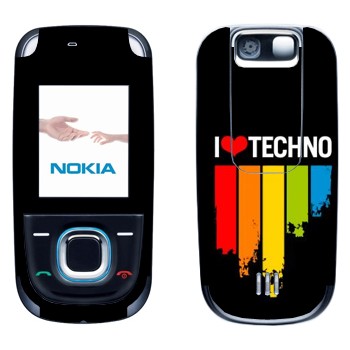   «I love techno»   Nokia 2680