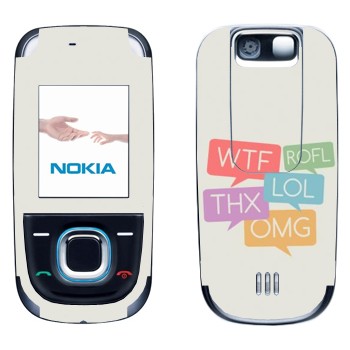   «WTF, ROFL, THX, LOL, OMG»   Nokia 2680