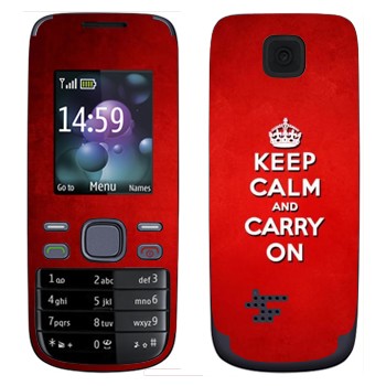   «Keep calm and carry on - »   Nokia 2690