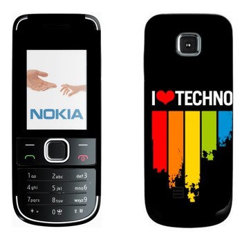   «I love techno»   Nokia 2700