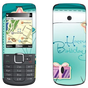   «Happy birthday»   Nokia 2710 Navigation