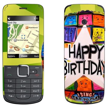   «  Happy birthday»   Nokia 2710 Navigation