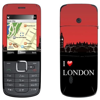   «I love London»   Nokia 2710 Navigation