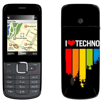   «I love techno»   Nokia 2710 Navigation