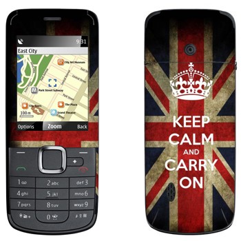   «Keep calm and carry on»   Nokia 2710 Navigation