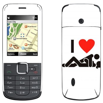   « I love sex»   Nokia 2710 Navigation