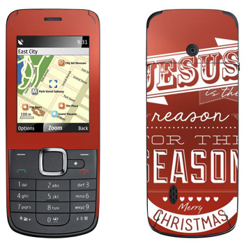   «Jesus is the reason for the season»   Nokia 2710 Navigation